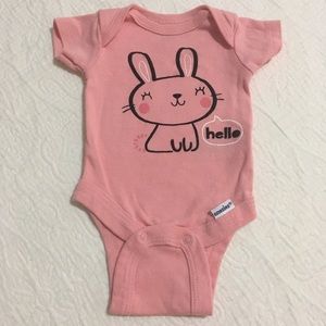 Preemie (6/$20) Hello Bunny Onesie